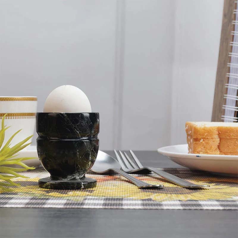 Artreestry Handmade Marble Egg Cups Set of 2