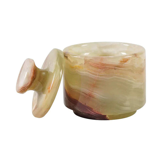 Artreestry Handmade Marble Single Salt Cellar