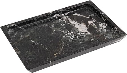 10" Artreestry Handmade Marble Tray Rectangular