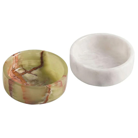 Artreestry Handmade Marble Sauce Cup Set of 2