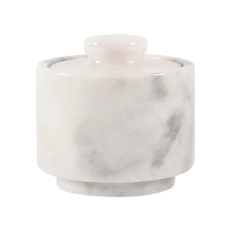 Artreestry Handmade Marble Single Salt Cellar