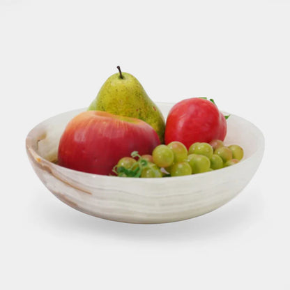Travertine Fruit Bowl