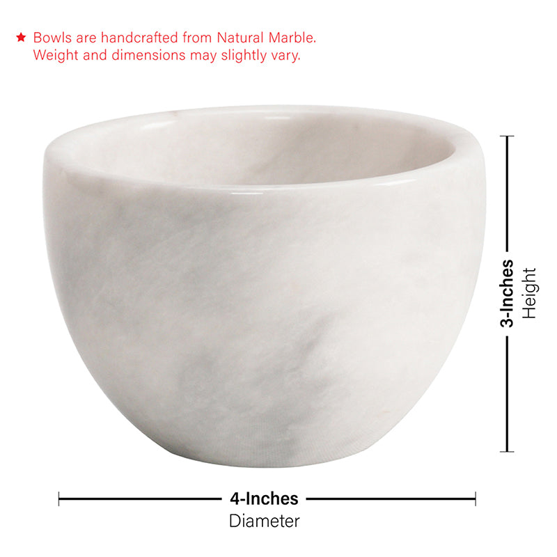 Radicaln Handmade Marble Shaving Cream Bowl