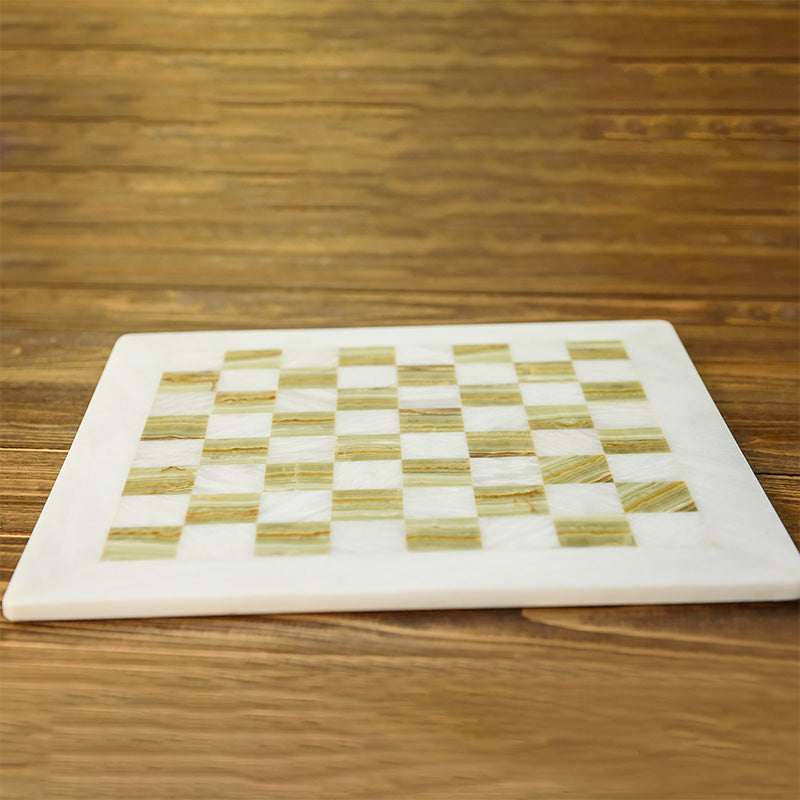 Handmade 15 Inches Marble Chess Board Only