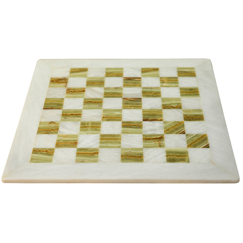 Handmade 15 Inches Marble Chess Board Only