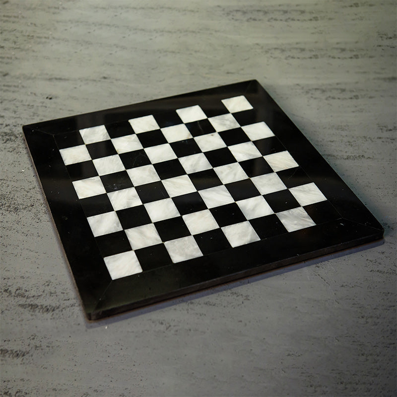 Handmade 15 Inches Marble Chess Board Only