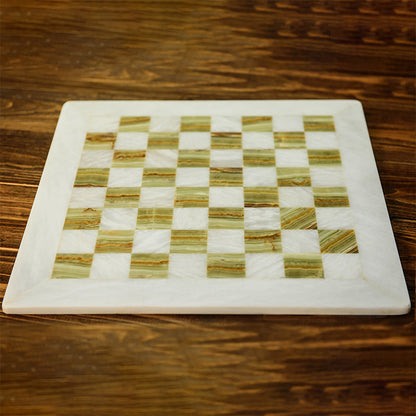 Handmade 15 Inches Marble Chess Board Only