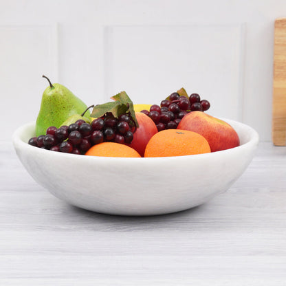 Artreestry Handmade Marble Fruit Dish