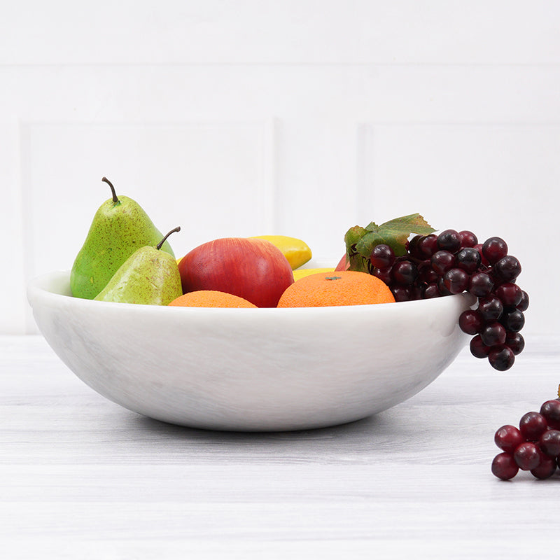 Artreestry Handmade Marble Fruit Dish