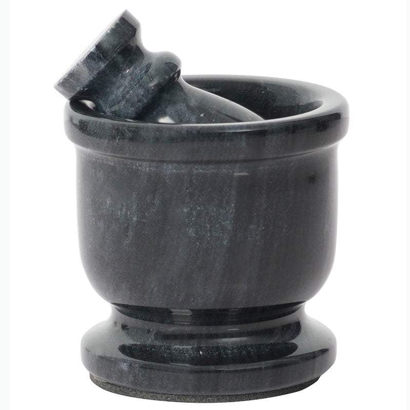 2.5" Artreestry Handmade Marble Mortar and Pestle Set