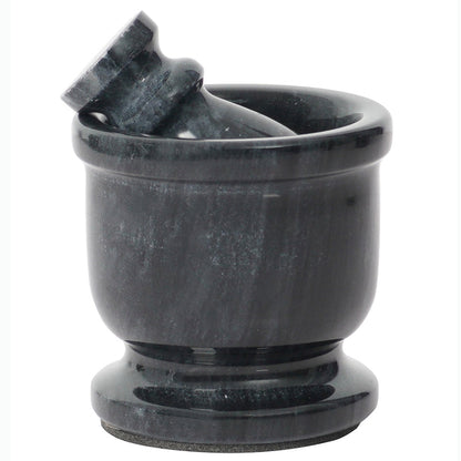 2.5" Artreestry Handmade Marble Mortar and Pestle Set